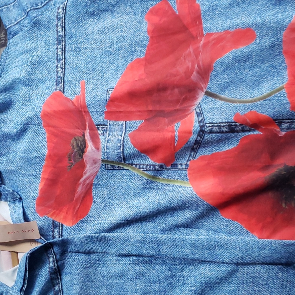 poppy detail dress NWOT - Picture 10 of 11